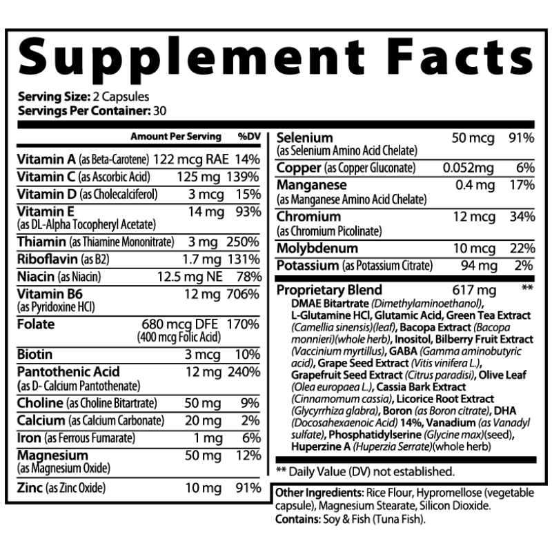 Brain & Focus Formula
